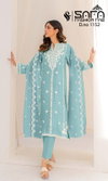 Safa Fashion Fab 1152 Georgette Pakistani Readymade Suits Catalog

